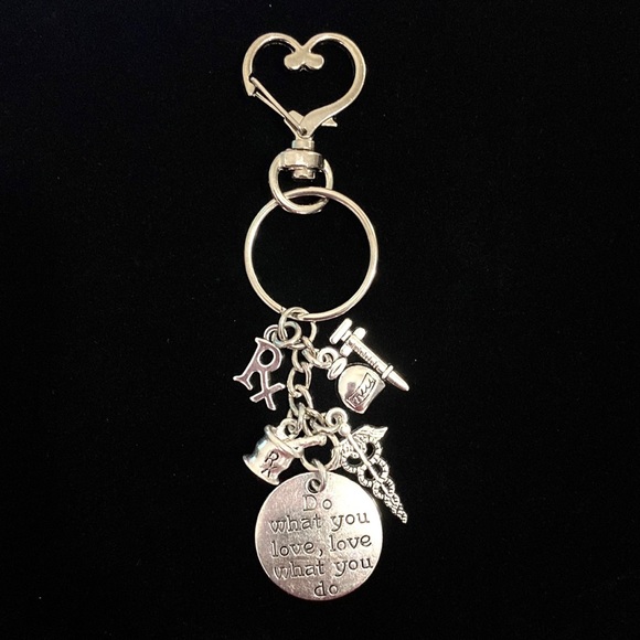 Pharmacist Keychain Bag Charm - Picture 2 of 6